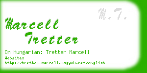marcell tretter business card